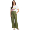 Damen T-Shirt mit Blumen-Print