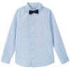 Jongensoverhemd met lange mouwen en strik