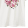 Mädchen T-Shirt mit Blumen-Print