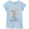 Meisjes T-shirt met bloemenprint