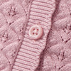 Mädchen Strickjacke mit Ajour-Muster
