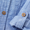 Jungen Hemd in Denim-Optik