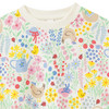 Mädchen Sweatshirt mit Allover-Print