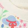 Mädchen Sweatshirt mit Allover-Print