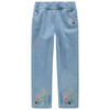 Mädchen Jeans mit Stickereien