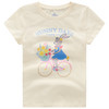 Mädchen T-Shirt mit Bauernhof-Print