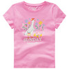 Mädchen T-Shirt mit Bauernhof-Print