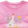 Mädchen T-Shirt mit Bauernhof-Print