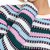 Damen Strickpullover mit Streifen