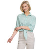 Damen Bluse mit Knotendetail