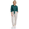 Damen Bluse mit Knotendetail