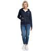 Damen Sweatjacke mit Stickerei