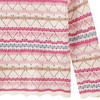 Mädchen Strickpullover mit Ajour-Muster