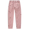 Mädchen Jeans mit Blumen-Stickerei
