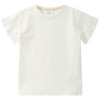2 Mädchen T-Shirts mit Rüschenärmeln