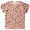 2 Mädchen T-Shirts mit Rüschenärmeln