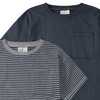 2 Jungen T-Shirts mit Brusttasche