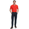 Herren Strick-Poloshirt aus Baumwolle
