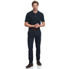Herren Strick-Poloshirt aus Baumwolle