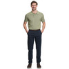 Herren Strick-Poloshirt aus Baumwolle