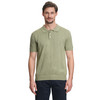 Herren Strick-Poloshirt aus Baumwolle