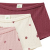 3 Mädchen Pantys aus Bio-Baumwolle