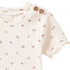 Baby T-Shirt mit Blümchen