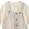 Newborn Set mit Latzhose und Langarmshirt