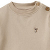 Newborn shirt met lange mouw, koalaborduursel