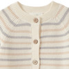 Newborn Strickjacke mit Streifen