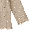 Newborn shirt met lange mouwen en bloemetjes