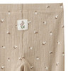 Legging voor newborns met bloemetjes