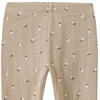 Legging voor newborns met bloemetjes