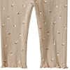 Legging voor newborns met bloemetjes