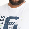 Heren T-shirt met grote print