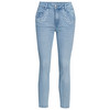 Damen Slim-Jeans mit Used-Waschung
