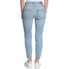 Damen Slim-Jeans mit Used-Waschung