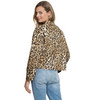 Damesblazer in Leo-look