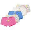 5 Mädchen Pantys mit Blümchen-Print