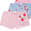 5 Mädchen Pantys mit Erdbeer-Print