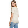 Damen T-Shirt mit Effektgarn