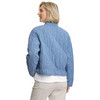 Damen Steppjacke in Denim-Optik