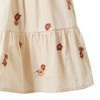 Babyjurk met bloemenstiksels