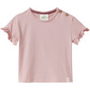 2 Baby T-Shirts mit Rüschenärmeln