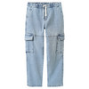 Jungen Jeans mit Cargotaschen