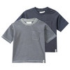 2 Baby T-Shirts mit Brusttasche
