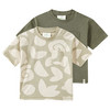 2 Baby T-Shirts mit Brusttasche