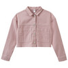 Mädchen Hemdjacke mit Druckknöpfen