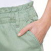Damen Hose mit Paperbag-Bund