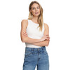 Damen Bustier-Top in Feinripp-Qualität